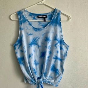 DKNY Jeans tie-dye tank